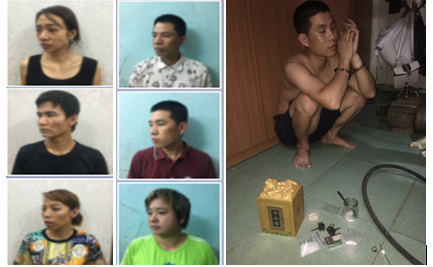 Công an quận Ngô Quyền: Bắt giữ 6 đối tượng mua bán trái phép chất ma túy